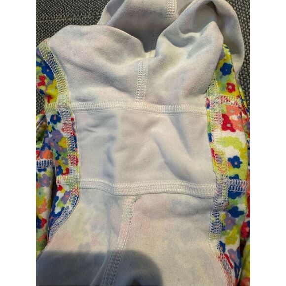 Fleo neon green low rise contour party flowers excellent condition size small wo - Picture 5 of 9